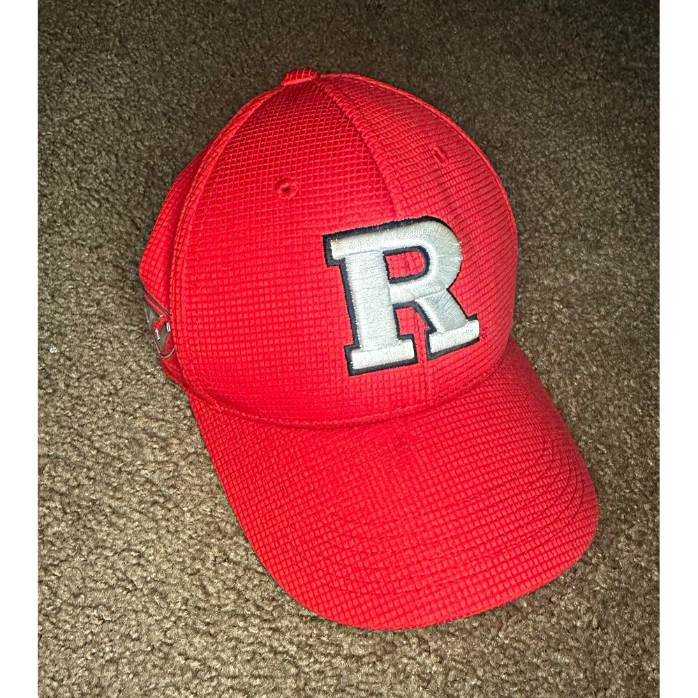 Rutgers Scarlet Knights Top of the World Memory Fit Hat Red NCAA Football Cap